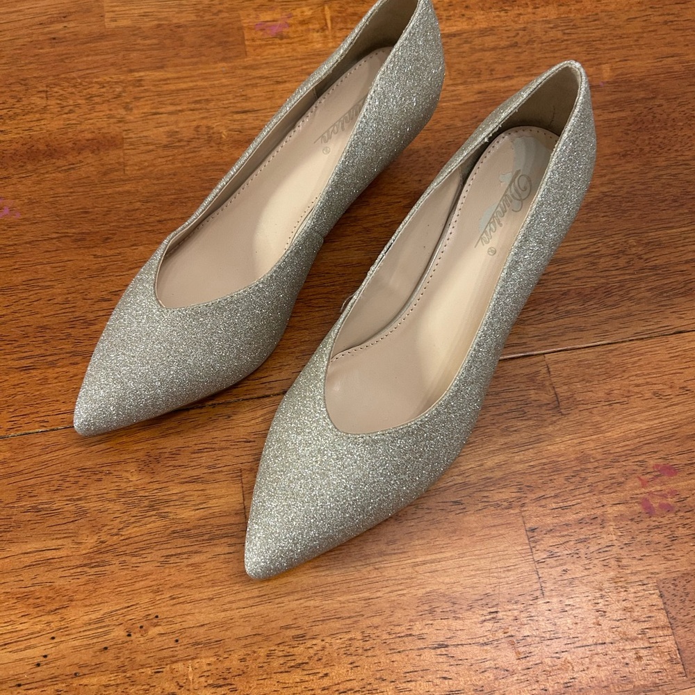 Dunion‎ glitter pumps size 6.5 women’s shoes high heels